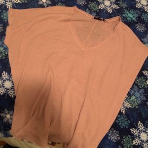 Urban Outfitters light pink short sleeve top